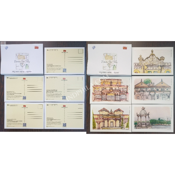 Namma Oora Tales Set Of 5 Picture Post Cards