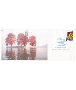 India 2011 Special Cover Of Char Chinar 2011