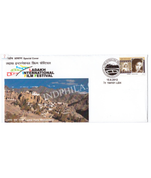 India 2012 Special Cover Of Ladakh International Film Festival Lama Yuru Monastery 2012