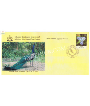 India 2015 Special Cover Of Academy Day Rafi Ahmed Kidwai National Postal Academy 2015