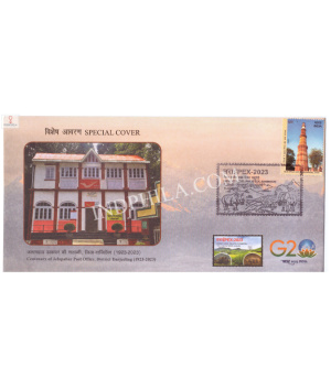 India 2023 Special Cover Of Centenary Of Jalapahar Post Office 2023