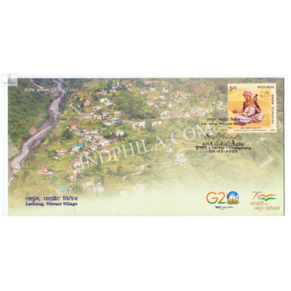 India 2023 Special Cover Of Lachung Vibrant Village 2023 Chungthang