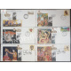 India 2024 100 Years Of Kalkis Ponniyin Selvan Epical Paintings Set Of 6 Special Covers 2024