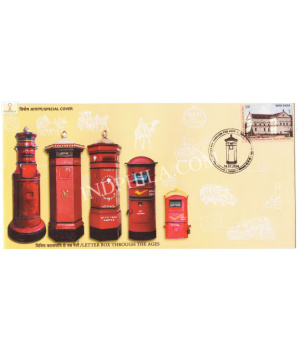 India 2024 Special Cover Of Letter Box Through The Ages 2024 Kolkata