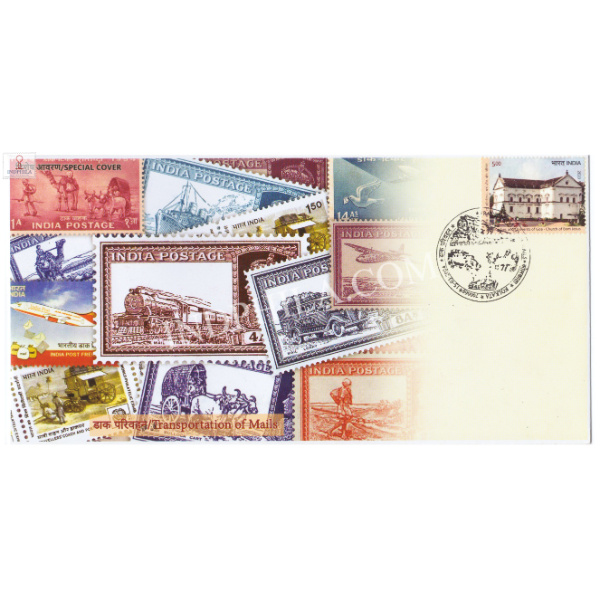 India 2024 Special Cover Of Transportation Of Mails 2024 Kolkata